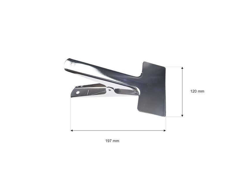STOFFKLAMMER 120 MM  ST.