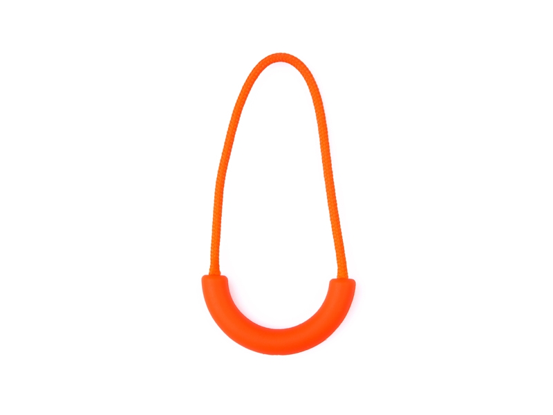 POUTKO / TAHÁČEK NA  JEZDCE  (0217) 1002 ORANŽOVÝ NEON 100 KS