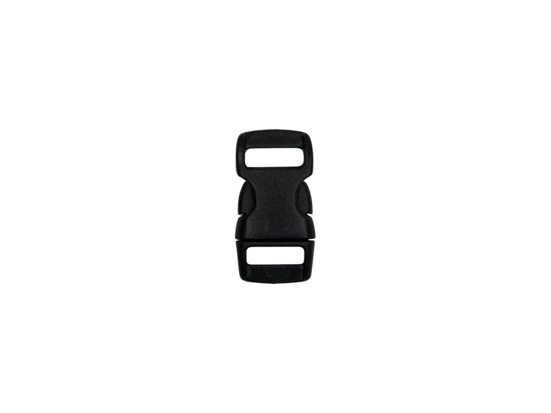 Plastic buckle 10 mm laura black 100 pcs