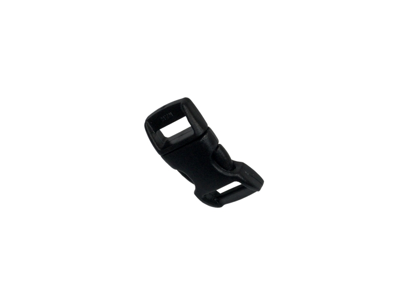 Plastic buckle 10 mm laura black 100 pcs