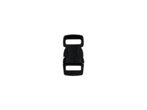 Klamra plastikowa 10x30 mm Laura czarna