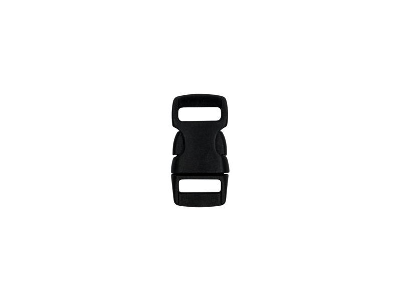 Plastic buckle 10 mm laura black 100 pcs