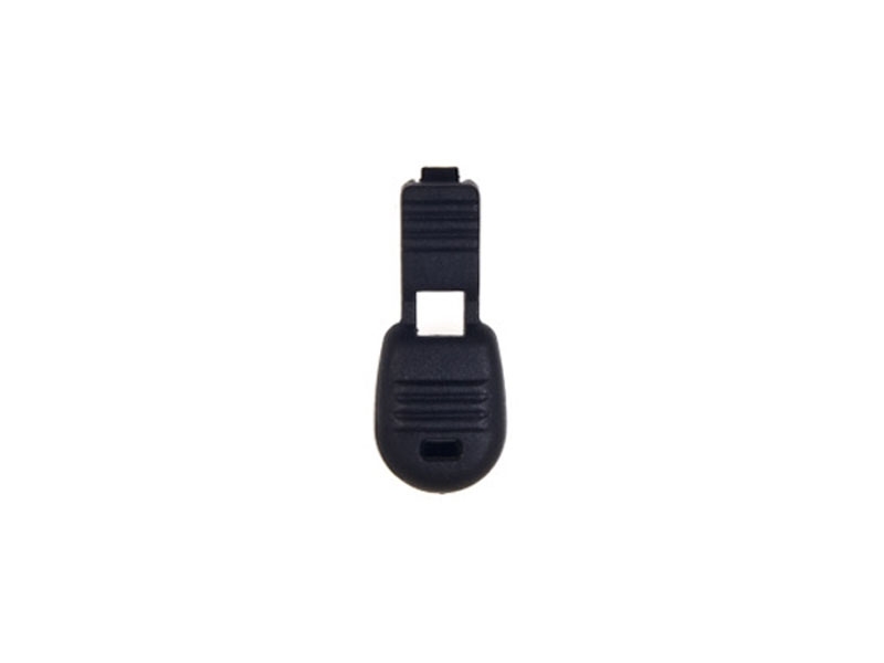 Kunststoff endstück 5 mm (305-3051) zum eindrücken schwarz st.