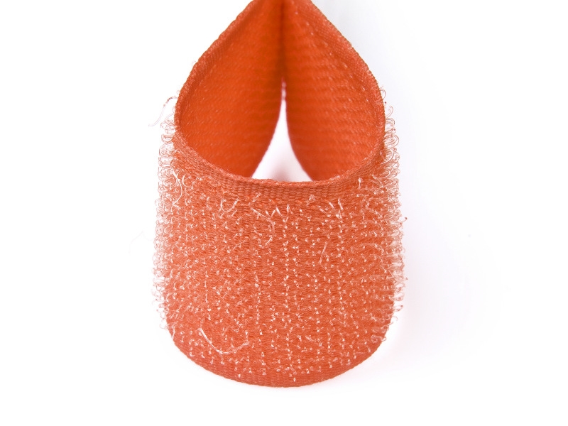 Taśma rzep pomarańczowa 523 pes/nylon haczyk