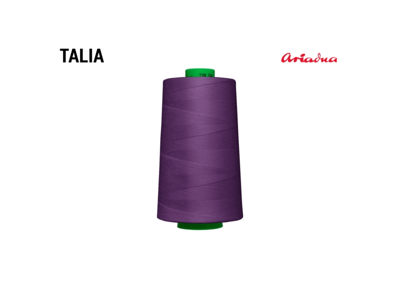 Nici szwalnicze Talia 120 fioletowe 7214 1000 mb