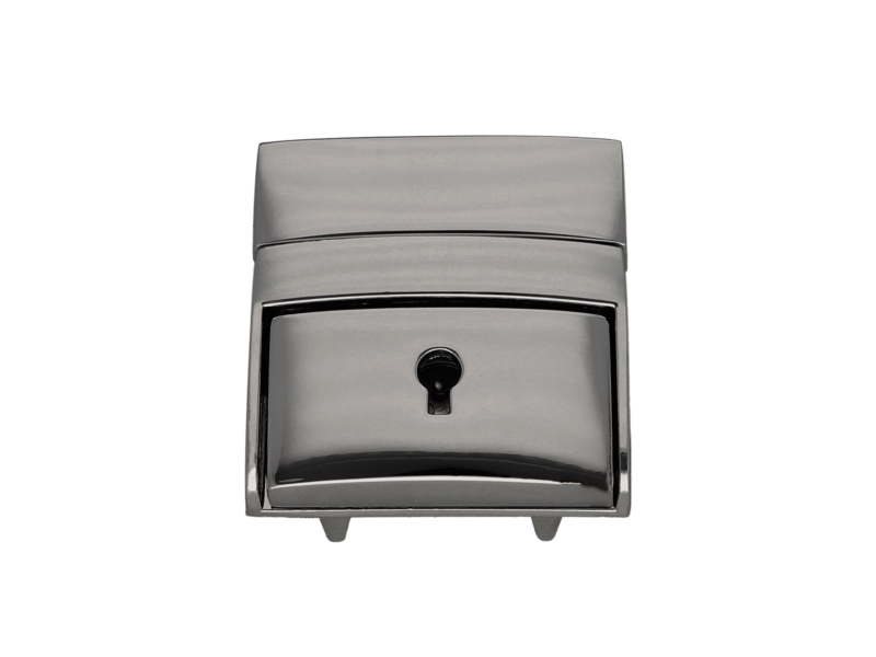 Briefcase lock 43/43 mm 084 wiktoria black nickel 10  pcs