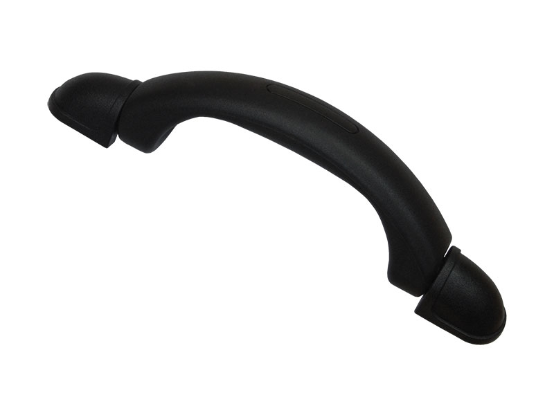 Plastic handle 26/203 mm black 1 pcs
