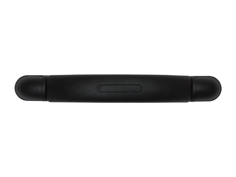 Plastic handle 26/203 mm black 1 pcs