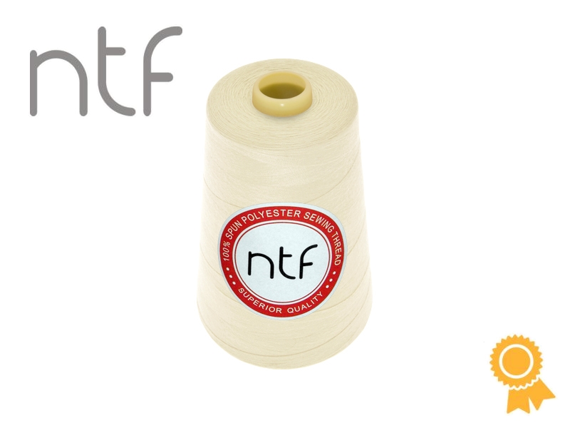 POLYESTER THREADS NTF 40/2CREAM A509 5000 YD