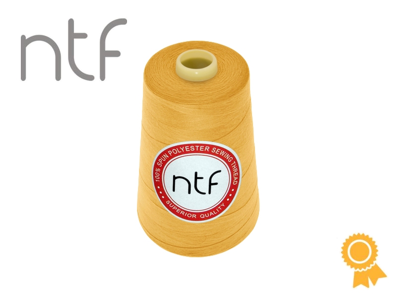 POLYESTER THREADS NTF 40/2SATURATED YELLOW A518 5000 YD