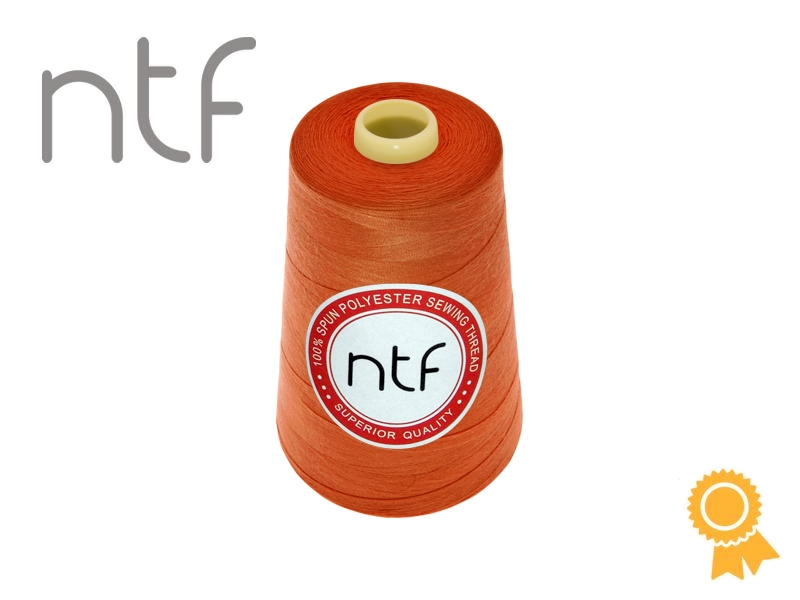 POLYESTEROVÉ NITĚ NTF 40/2RUDA A527 5000 YD