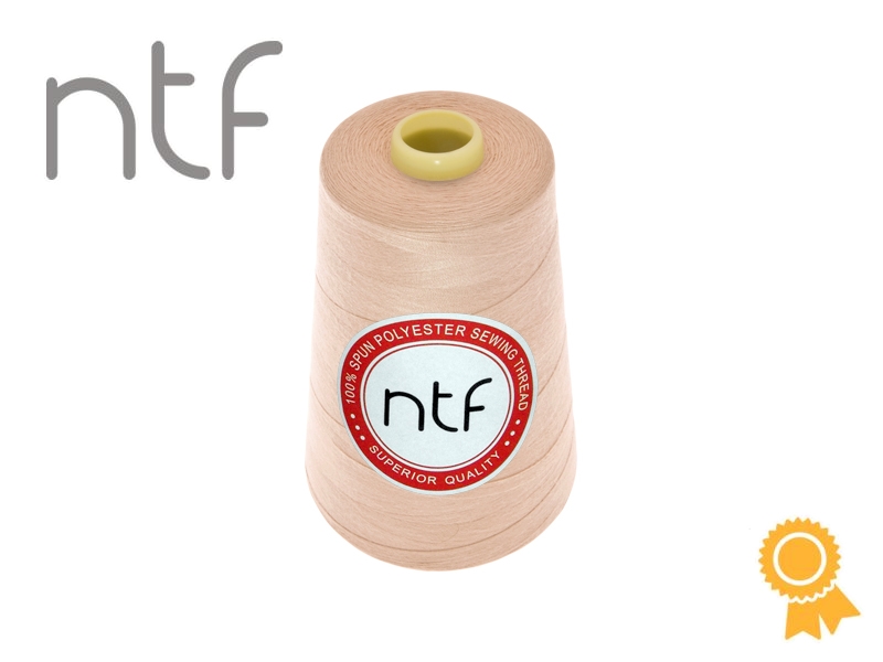 POLYESTER THREADS NTF 40/2LIGHT FLESH COLOUR A530 5000 YD