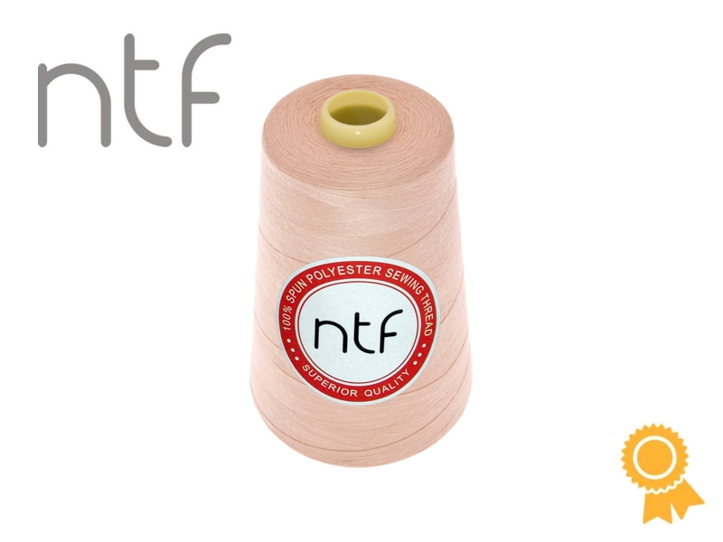 POLYESTER THREADS NTF 40/2SATURATED FLESH COLOUR A531 5000 YD