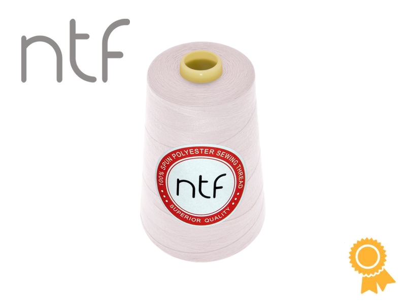 POLYESTER THREADS NTF 40/2WHITE-PINK A545 5000  YD