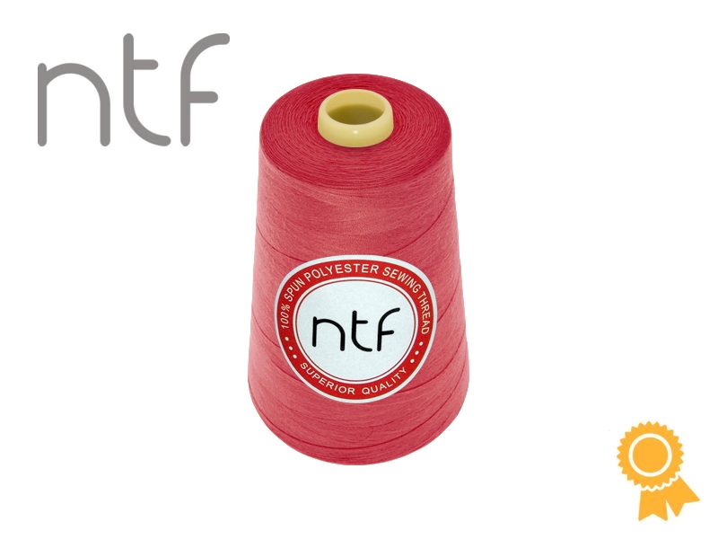 Nici poliestrowe NTF 120 (40/2)  rubinowe A 570 5000 yd