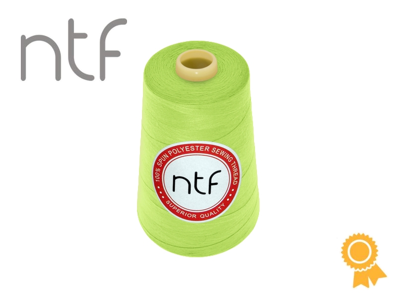 POLYESTEROVÉ NITĚ NTF 40/2ŽLUTÉ NEON INTENZIVNÍ A586 5000 YD