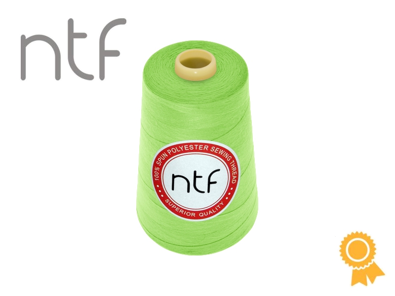 POLYESTEROVÉ NITĚ NTF 40/2NEONOVĚ ZELENÁ A587 5000 YD