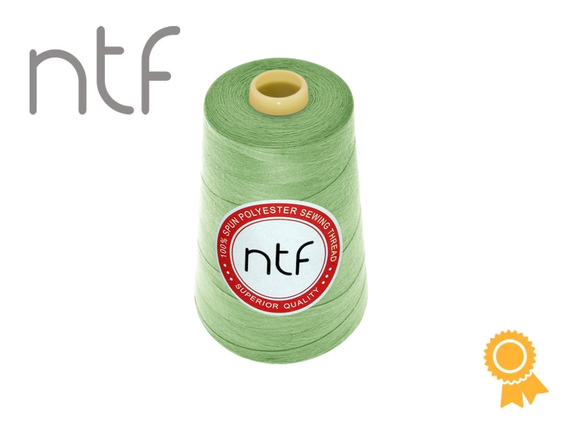 POLYESTER THREADS NTF 40/2BRIGHT GREEN A588 5000 YD