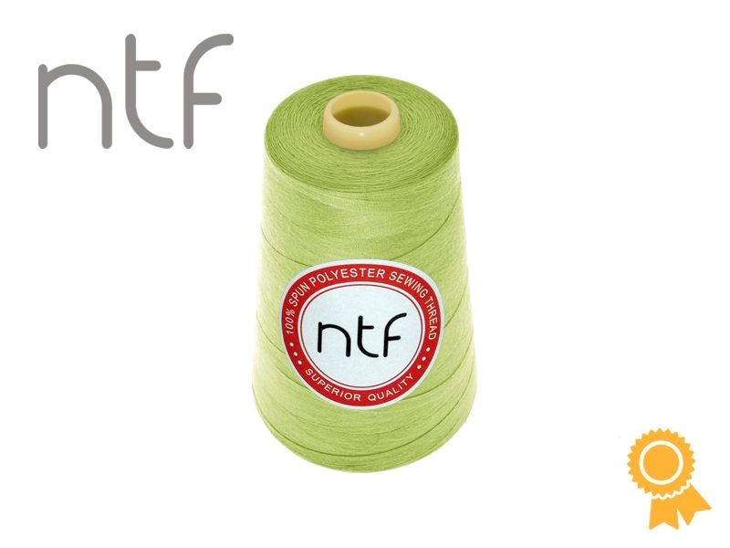 POLYESTER THREADS NTF 40/2VIVID LIGHT GREEN A591 5000 YD