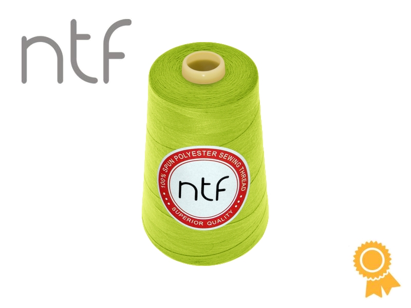 POLYESTER THREADS NTF 40/2SPRING GREEN A592 5000 YD
