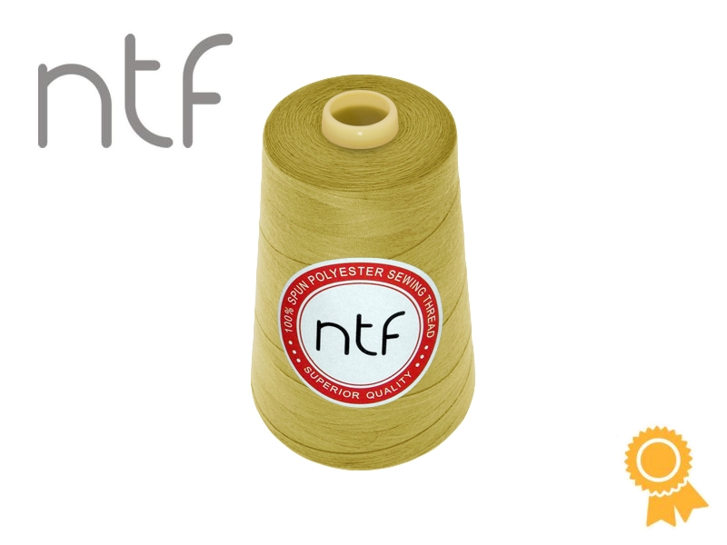 POLYESTER THREADS NTF 40/2OLIVE YELLOW A593 5000 YD
