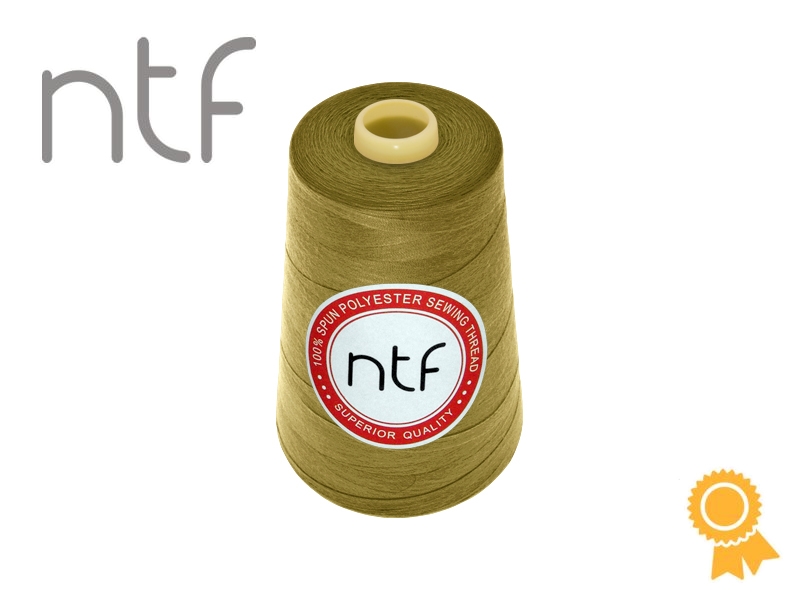 НИТКИ ПОЛИЭСТЕРОВЫЕ NTF 120 (40/2) ЗЕЛЕНЫЕ A594 5000 YD