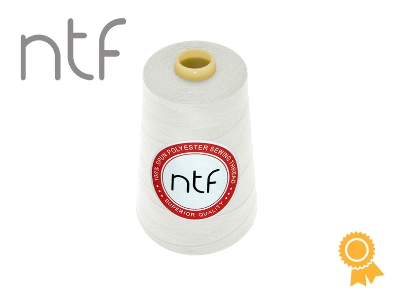 POLYESTEROVÉ NITĚ NTF 40/2KRÉMOVÁ ZELENÁ A601 5000 YD