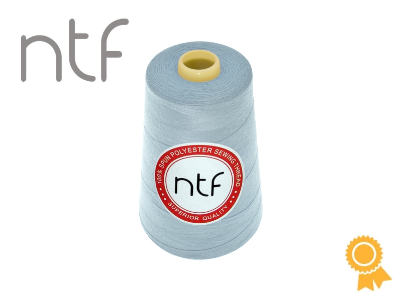 POLYESTER THREADS NTF 40/2VIVID SKY-BLUE A607 5000 YD