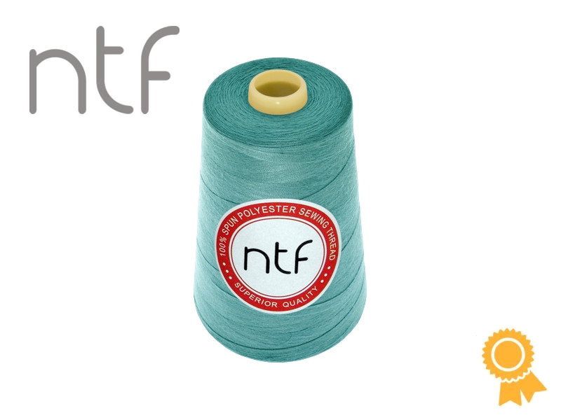 POLYESTER THREADS NTF 40/2PASTEL TURQUOISE A613 5000 YD