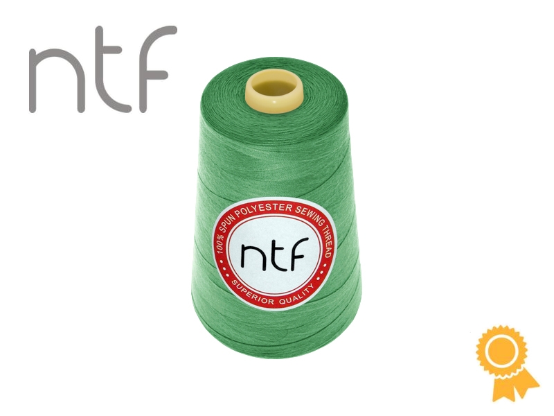 POLYESTEROVÉ NITĚ NTF 40/2SVĚTLO ZELENÉ VYPNUTO A626 5000 YD
