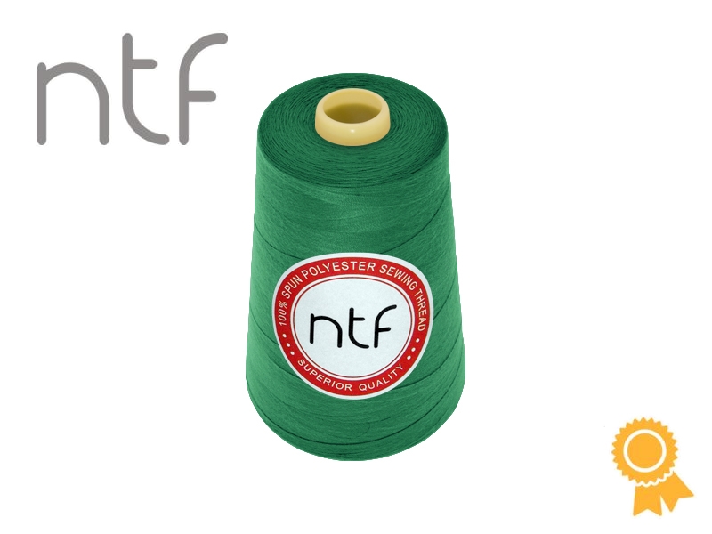 Nici poliestrowe NTF 120 (40/2)  zielone A 628 5000 yd