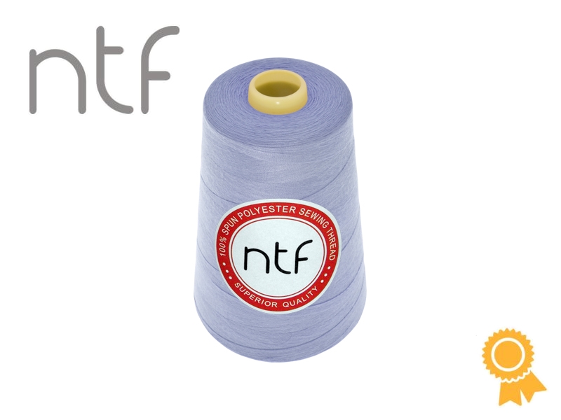 POLYESTER THREADS NTF 40/2SKY-BLUE GREY A810 5000 YD
