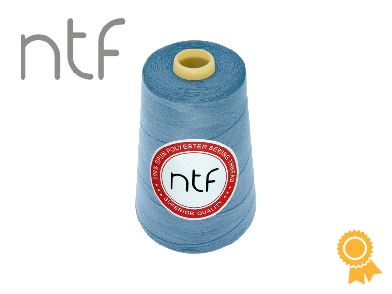 POLYESTER THREADS NTF 40/2LIGHT TEAL BLUE A831 5000 YD