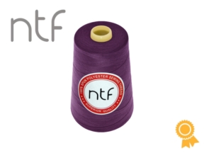 Nici poliestrowe NTF 120 (40/2) burgundowe A 655 5000 yd Nici poliestrowe NTF 120 (40/2) burgundowe A 655 5000 yd