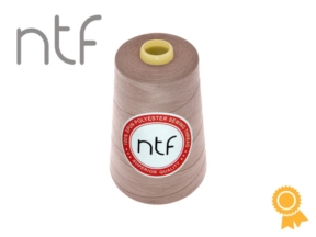 Nici poliestrowe NTF 120 (40/2) naturalne ciemne A 868 5000 yd Nici poliestrowe NTF 120 (40/2) naturalne ciemne A 868 5000 yd