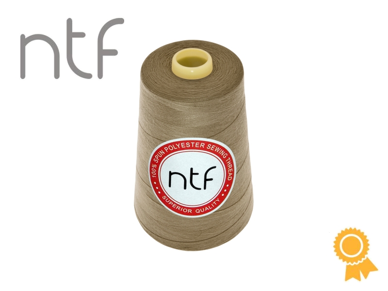 Nici poliestrowe NTF 120 (40/2)  szarozielone jasne A 879 5000 yd