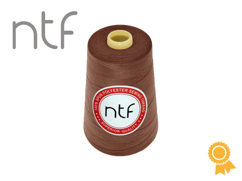 POLYESTER THREADS NTF 40/2CHOCOLATE  A891 5000 YD