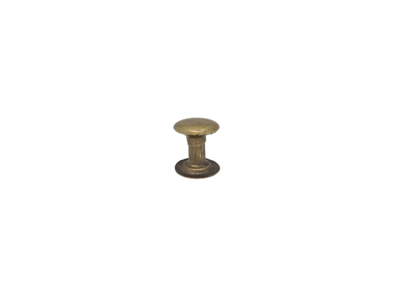 METAL RIVET ONE-SIDED 8/3/9 MM OLD GOLD 1000 PCS