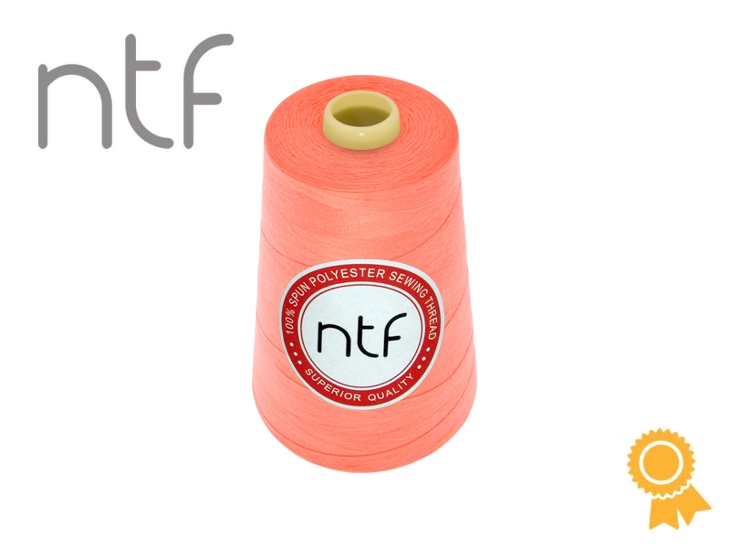 POLYESTEROVÉ NITĚ NTF 40/2ORANŽOVÁ NEON A665 5000 YD