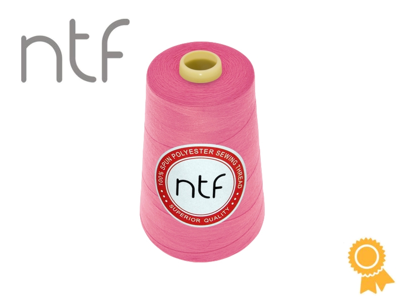 POLYESTEROVÉ NITĚ NTF 40/2SVĚTLE RŮŽOVÁ A668 5000 YD