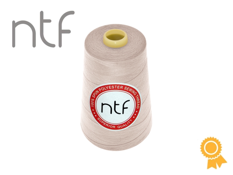 POLYESTEROVÉ NITĚ NTF 40/2SVĚTLE BÉŽOVÁ A670 5000 YD