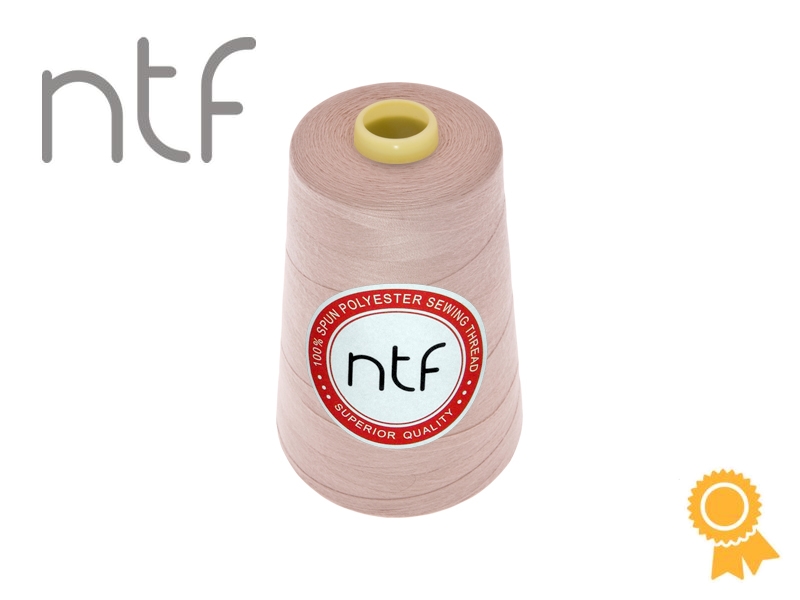 POLYESTERGARN NTF 40/2BEIGE-ROSA A672 5000 YD