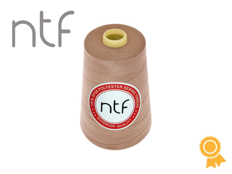 POLYESTERGARN NTF 40/2HELLES CAPPUCCINO A675 5000 YD
