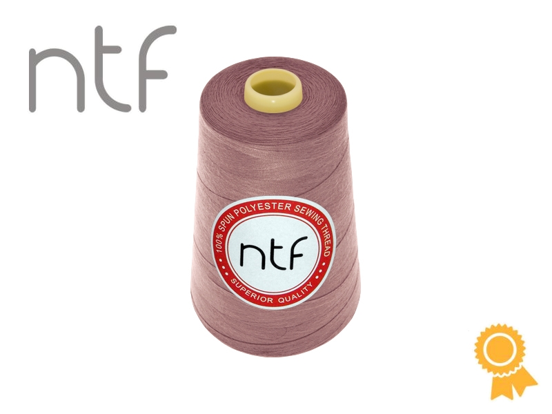 POLYESTEROVÉ NITĚ NTF 40/2OCELOVÁ RŮŽOVÁ A690 5000 YD