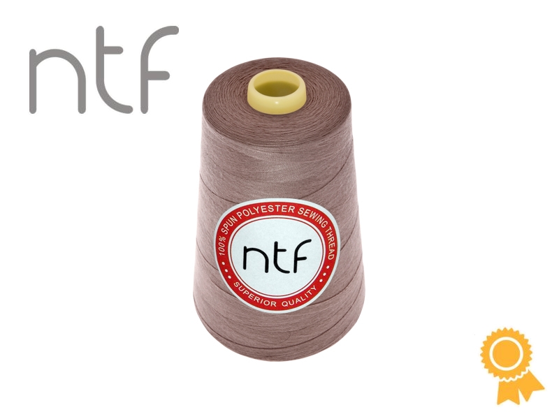 POLYESTER THREADS NTF 40/2STEEL BROWN A692 5000 YD