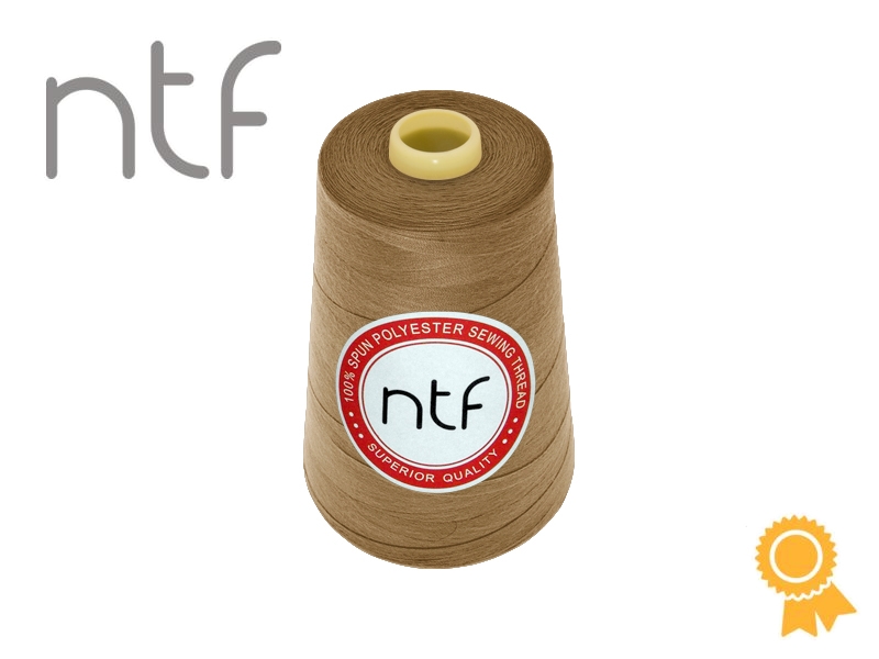 НИТКИ ПОЛИЭСТЕРОВЫЕ NTF 120 (40/2) ОЛИВКОВЫЕ A697 5000 YD