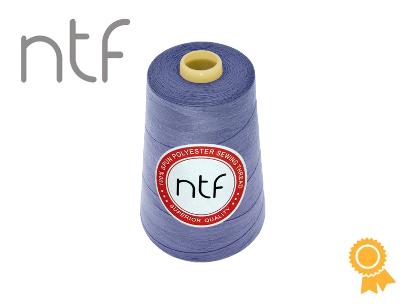 НИТКИ ПОЛИЭСТЕРОВЫЕ NTF 120 (40/2) ФИОЛЕТОВЫЕ A734 5000 YD