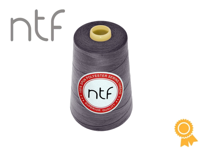 POLYESTER THREADS NTF 40/2DARK GREY A748 5000 YD