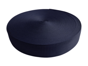 Polypropylene backing strip 40 mm / 1.3 mm navy blue (058)