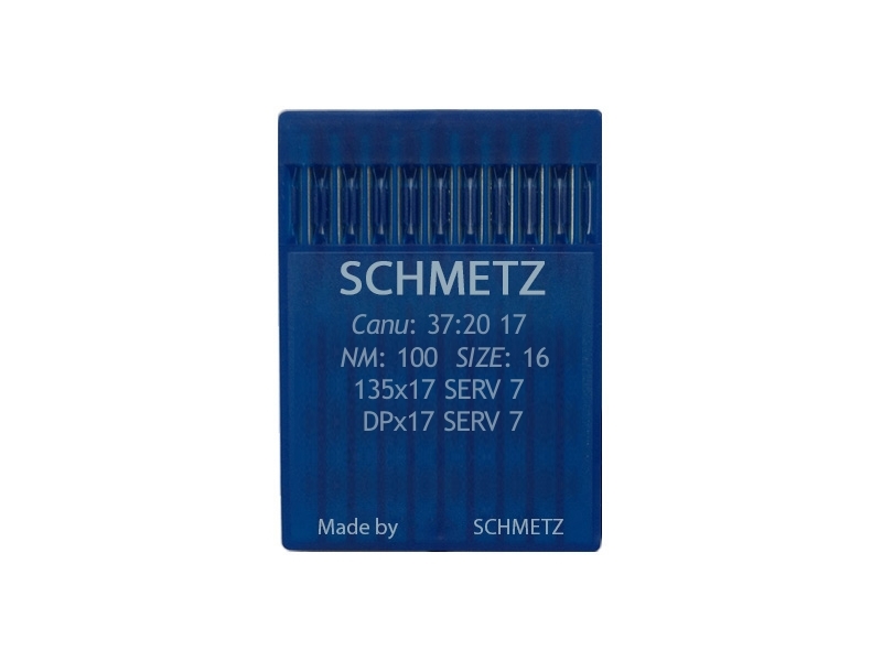 JEHLA NA KŮŽI SCHMETZ 135X17 SERV7 100 100 KS